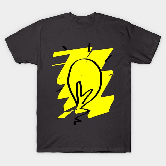 Lamp T-Shirt by Kiky